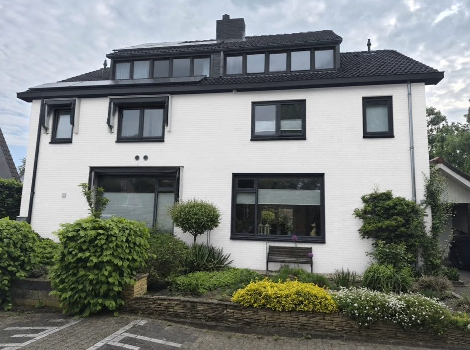 The same house after painting its exterior white